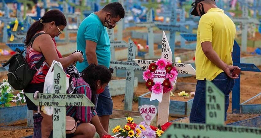 Brasil reporta 25 mil 200 nuevos casos de covid en 24 horas