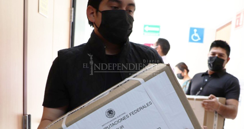 Recibe INE boletas electorales; las pone en resguardo militar