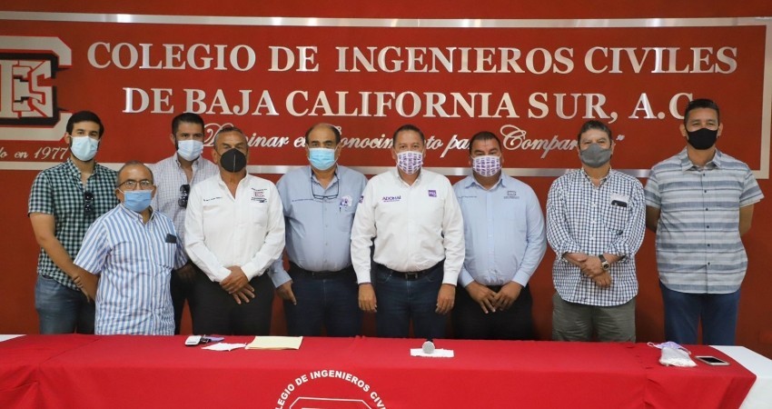 Con ingenieros civiles trabajaremos por un crecimiento ordenado, sustentable y con visión de prevención: Adonai Carreón