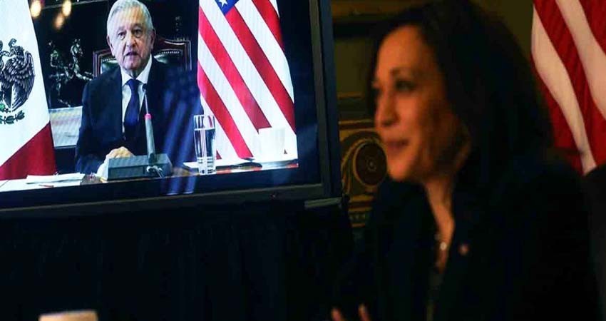 López Obrador pidió a Kamala Harris un nuevo préstamo de vacunas AstraZeneca