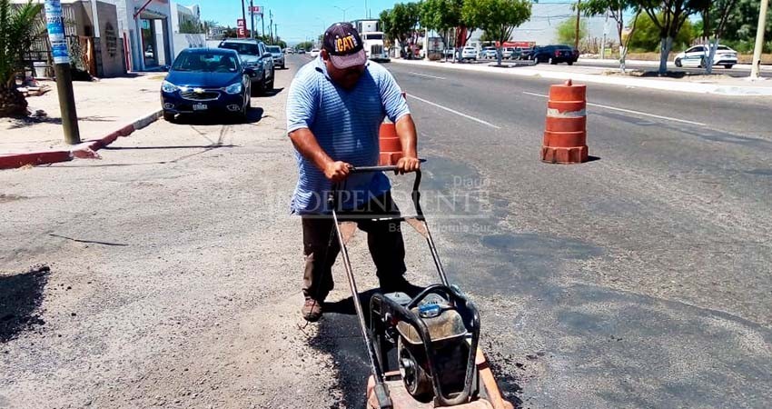 Continua Servicios Públicos La Paz cuadrillas de mantenimiento en beneficio de la ciudadanía