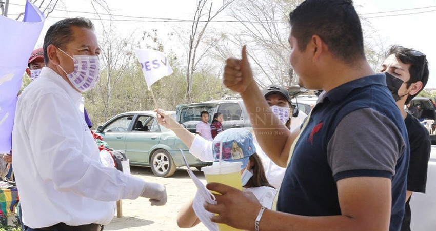Nuestra campaña es de propuestas, no de guerra sucia, ni divisiones: Adonai Carreón
