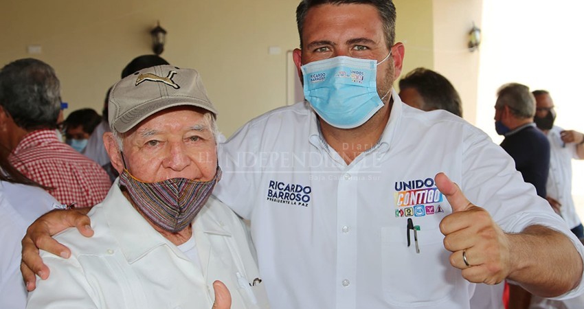 Ricardo Barroso a líderes políticos: Ustedes construyeron La Paz y BCS, no permitamos que nos los arrebaten