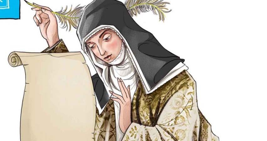 La palabra, un puente divino para Hadewijch de Amberes