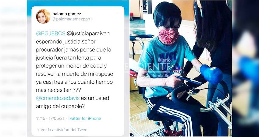 Su hijo quedó desfigurado y su marido falleció: el responsable no es llamado a cuentas