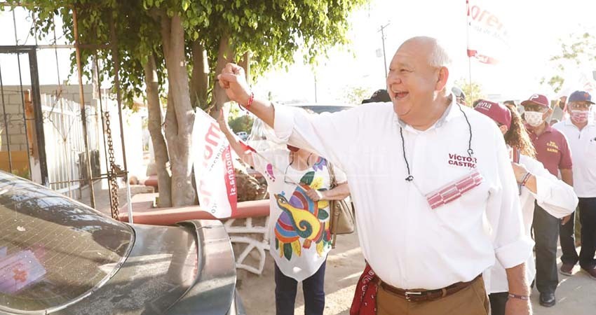 Avanza la Cuarta Transformación hacia el triunfo en BCS el 6 de junio: Castro Cosío