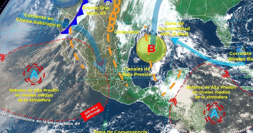 Predominarán vientos este fin de semana en BCS