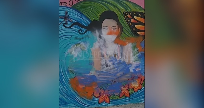 No nos cansaremos de pedir justicia: Colectivo feminista tras ser vandalizado uno de sus murales