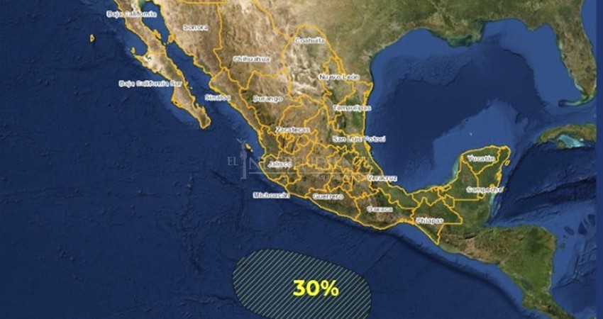 Bajo vigilancia zona de inestabilidad en el Pacífico