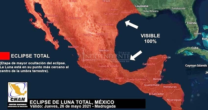 La madrugada de este jueves se observó el eclipse total y la súper luna