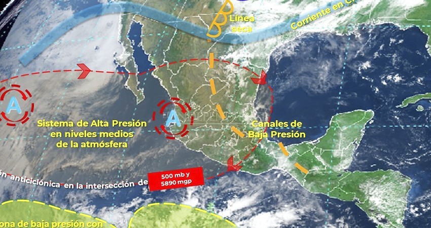 Calor y viento, el pronóstico durante el fin de semana para BCS