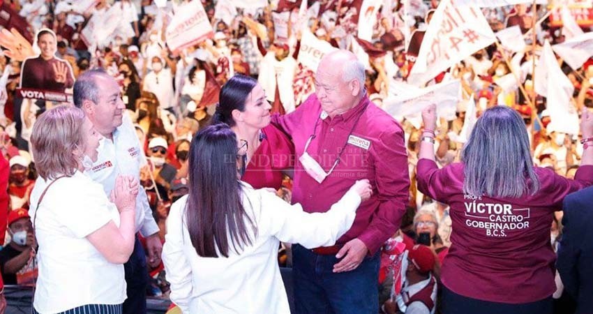 Unidad para ganar, principal activo de la Cuarta Transformación: Castro Cosío