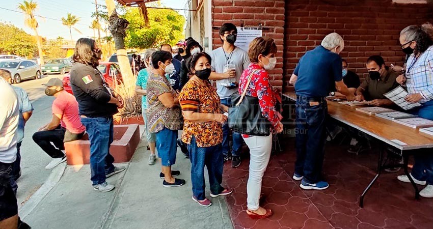 A las 10 am, solo 40% de las casillas a nivel estatal estaban instaladas