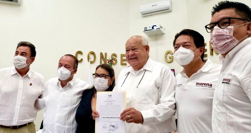 Víctor Castro Cosío, gobernador electo de BCS