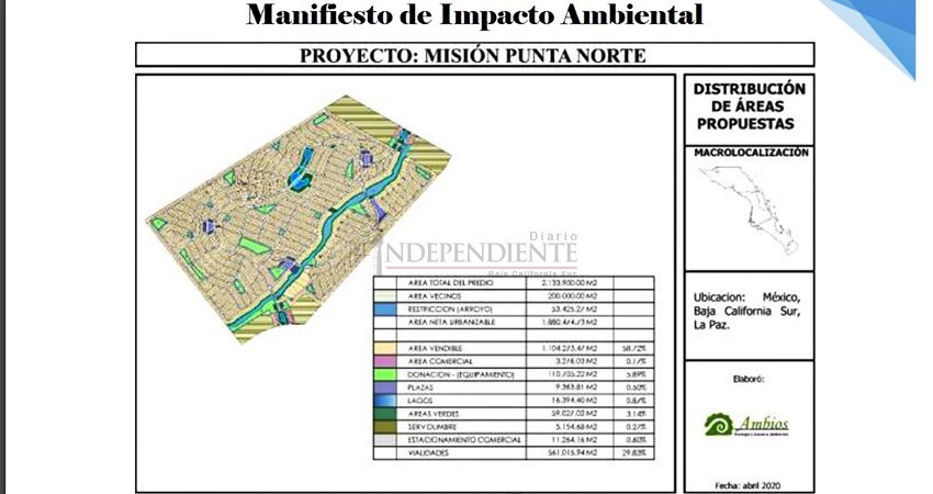 Misión Punta Norte pide a Semarnat autorizaciones en materia de impacto ambiental