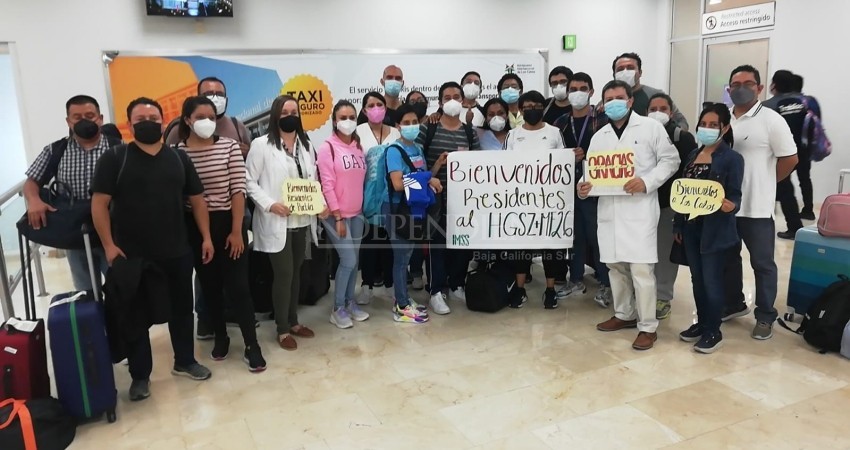 Llegan a BCS refuerzos para apoyar al personal de hospitales en Los Cabos