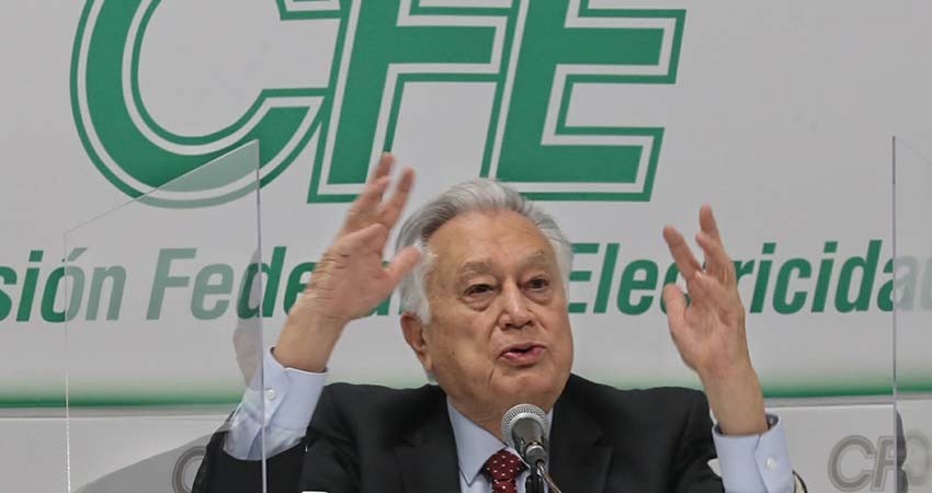 Extranjeros atracan la CFE con subsidios fuera de la ley: Bartlett