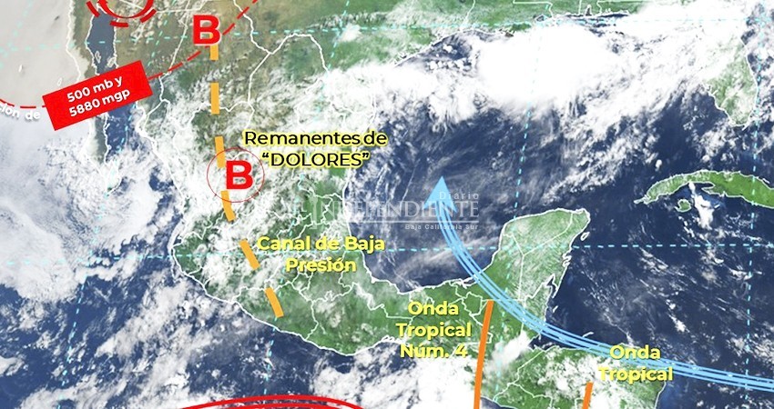 Ambiente caluroso y escasa probabilidad de lluvia: pronóstico para esta semana en BCS