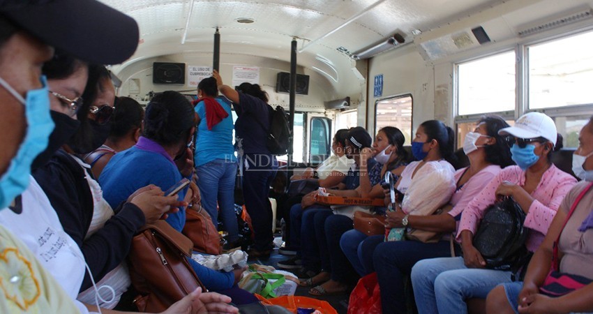 Chóferes de transporte urbano renuncian por miedo al Covid-19