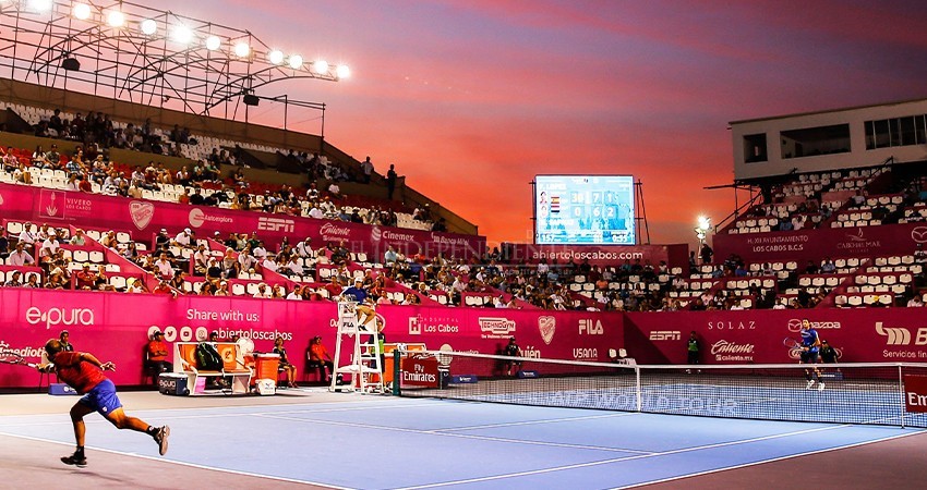 Estrenará Abierto de Tenis de Los Cabos estadio con capacidad para 3,500 personas