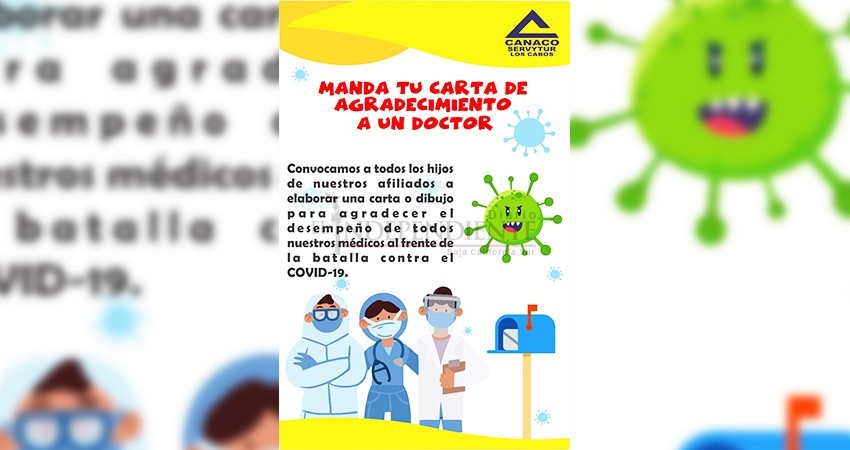 Canaco se suma a las muestras de agradecimiento al personal médico