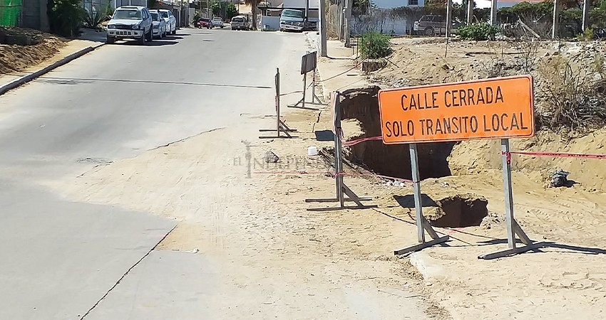 Piden vecinos de Las Veredas obras adecuadas en calles que se deterioran con las lluvias