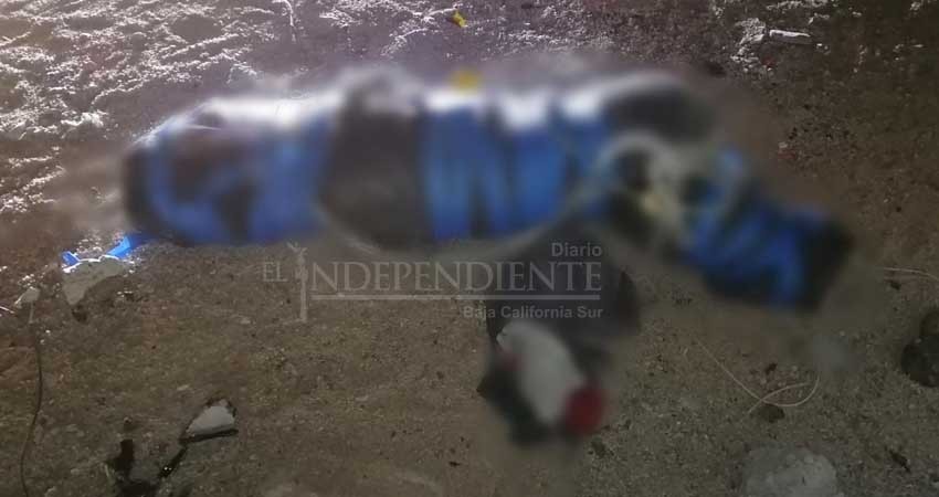 Localizan el cuerpo sin vida de una persona en La Paz