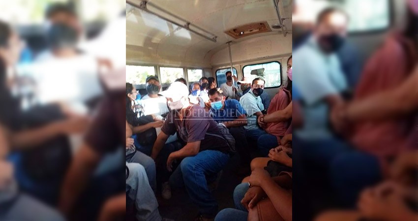 Hasta 15 multas semanales se aplican al transporte público por incumplir normas sanitarias