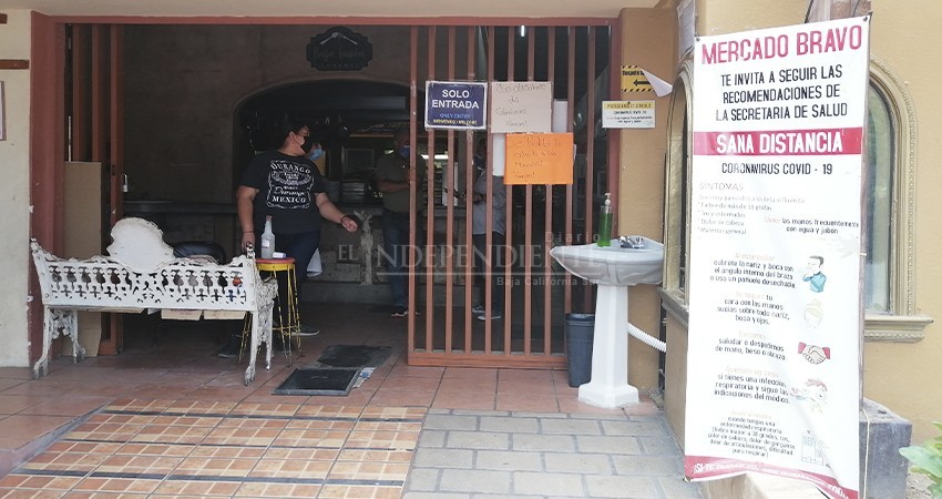 Supervisa Ayto de La Paz los protocolos de salud en mercados municipales