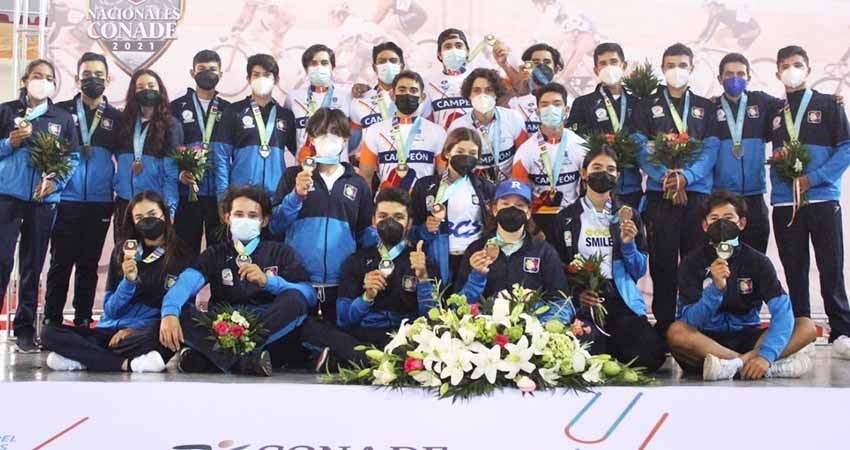 Llegan las medallas de oro en el ciclismo de pista Sudcaliforniano