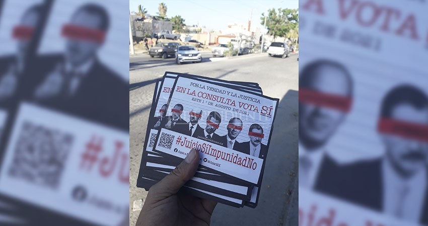 Artistas cabeños promueven la consulta de juicio a ex presidentes