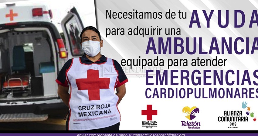 Alianza Comunitaria BCS, Cruz Roja y CRIT lanzan colecta -Dale Aire a BCS-