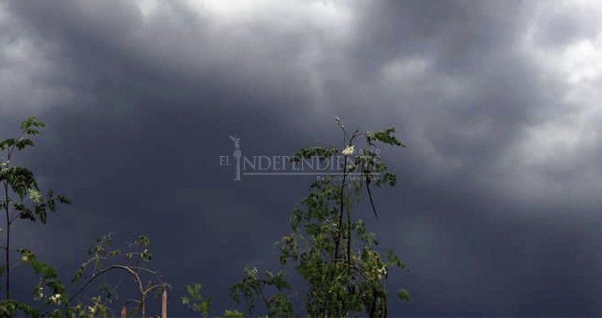 Hasta 30 mm de lluvias en zona rural y colonias de La Paz