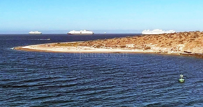 Fondearon y se fueron; ¿cuánto pagaron los cruceros por su estadía en La Paz?