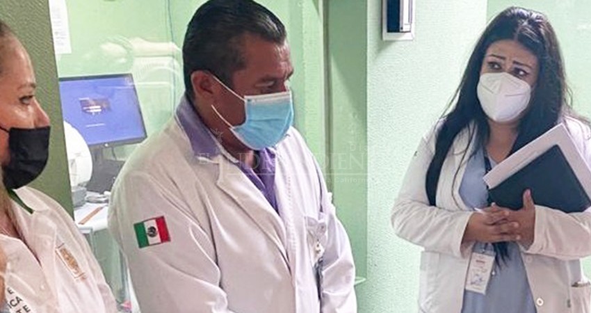 Supervisa ISSSTE BCS servicios médicos en Santa Rosalía