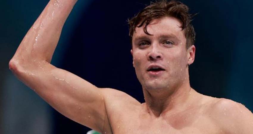 Robert Finke hizo historia al colgarse el oro de los 800 metros estilo libre