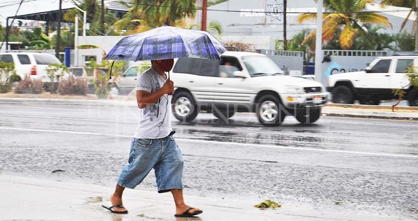 Prevalecerán las lluvias durante el fin de semana en BCS