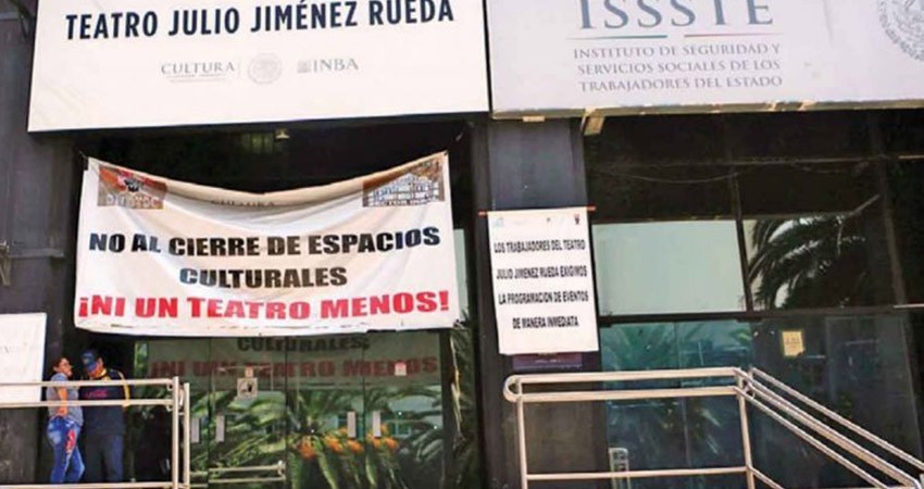 Exigen certeza y transparencia en el Teatro Julio Jiménez Rueda