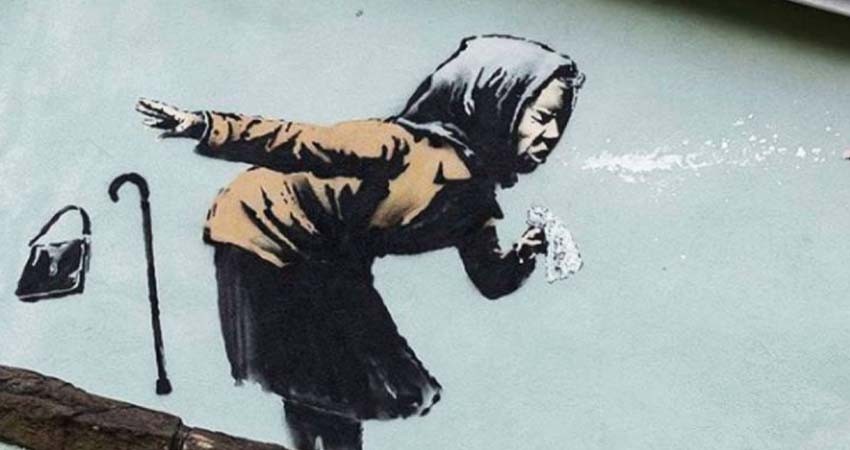 Aparecen en Inglaterra dos posibles nuevas obras del artista Banksy