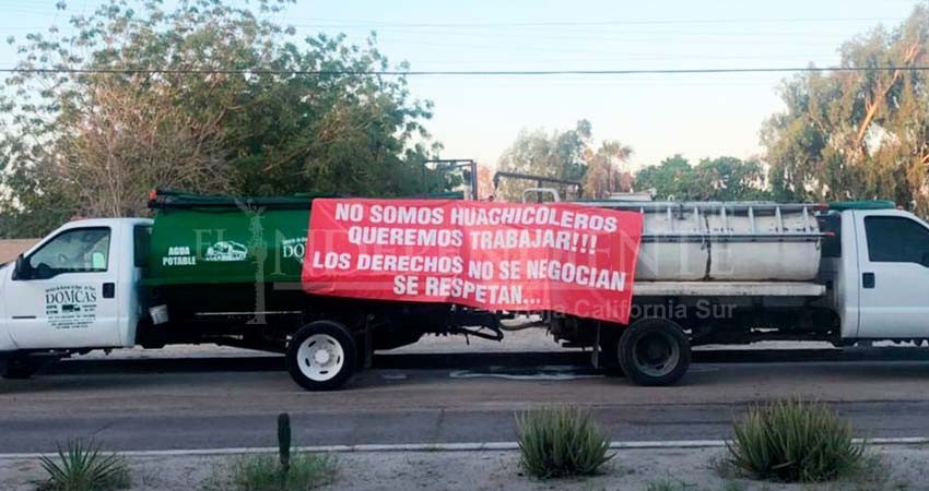 “No somos huachicoleros”: piperos se manifiestan contra acciones de anticlandestinaje