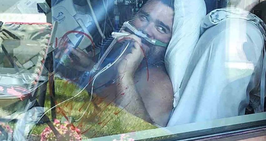 Colapsan hospitales covid en EU; realizan desesperados traslados