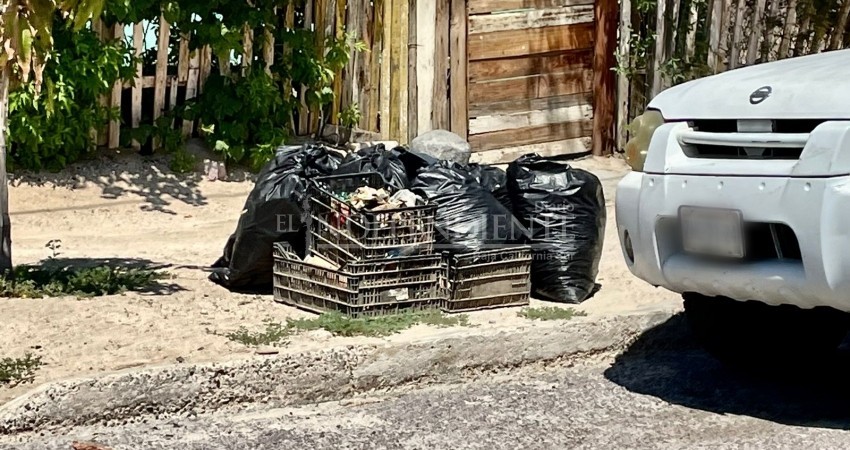 Quedó suspendido servicio de recolección de basura en La Paz