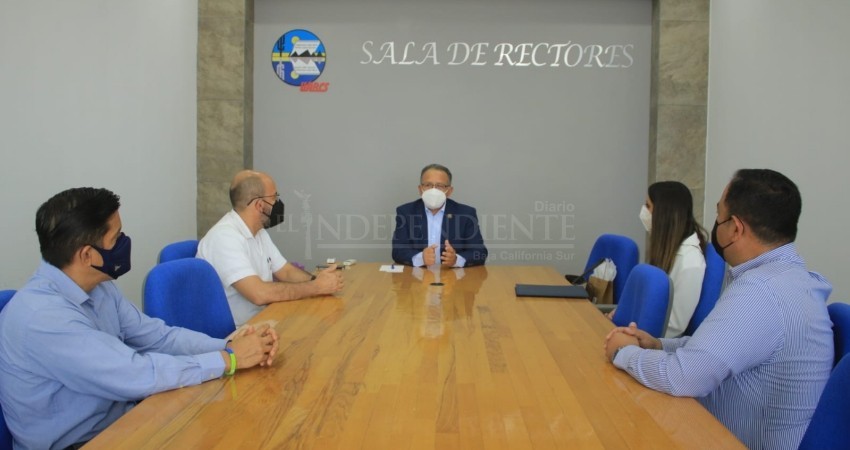 Consejera de Comercio, Turismo e Inversión de Guatemala sostiene reunión de trabajo con el rector de la UABCS