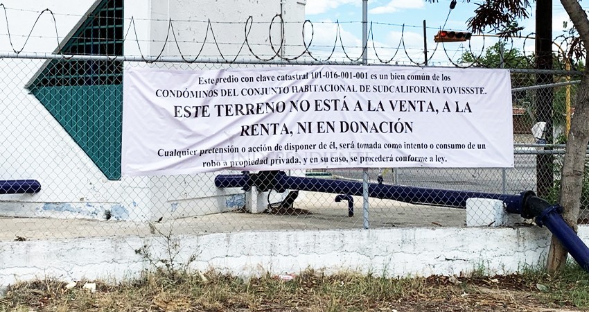 “El terreno del tanque elevado es nuestro y lo vamos a defender”: Vecinos del Fovissste