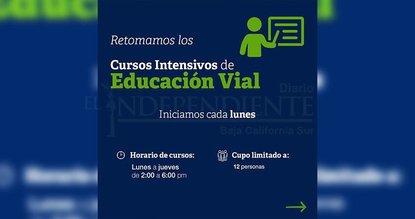 Por iniciar cursos intensivos de educación vial en La Paz