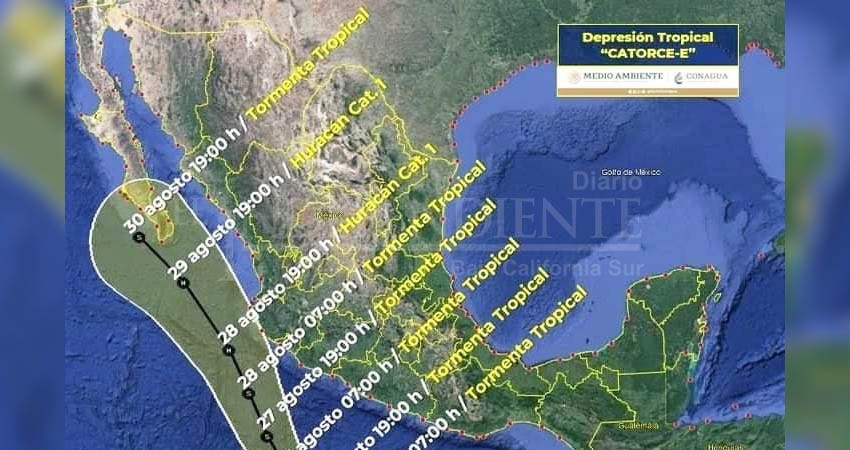 Amenaza de huracán en el Pacífico