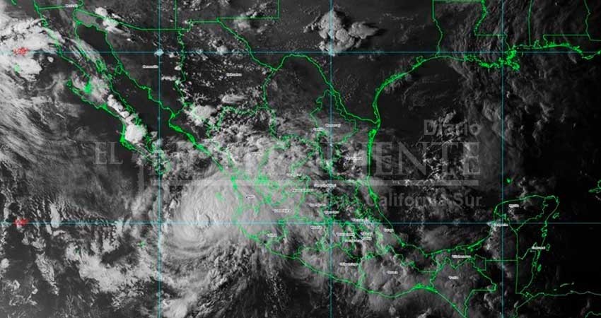 Hoy, tormenta Olaf se localizará al suroeste de BCS