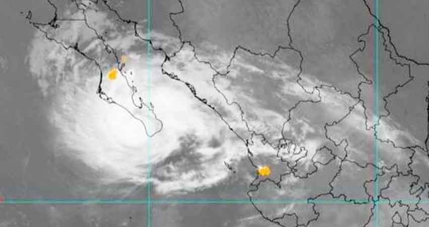 Impactó “Olaf” a BCS como categoría 2