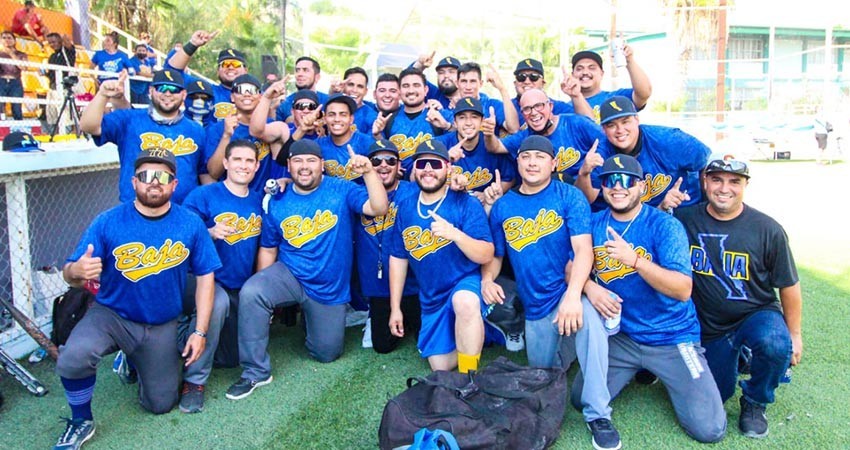 Baja california domina el nacional de softbol de 2da. Fuerza