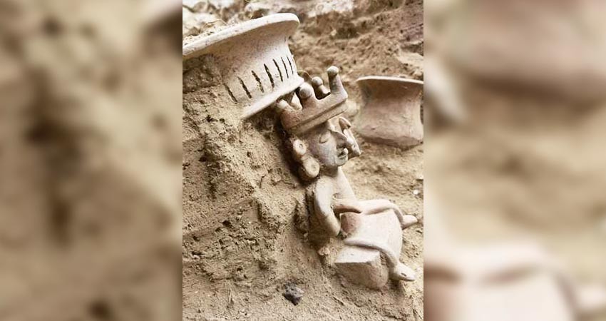 Descubre el INAH escalinata y ofrenda en Xochitécatl, Tlaxcala